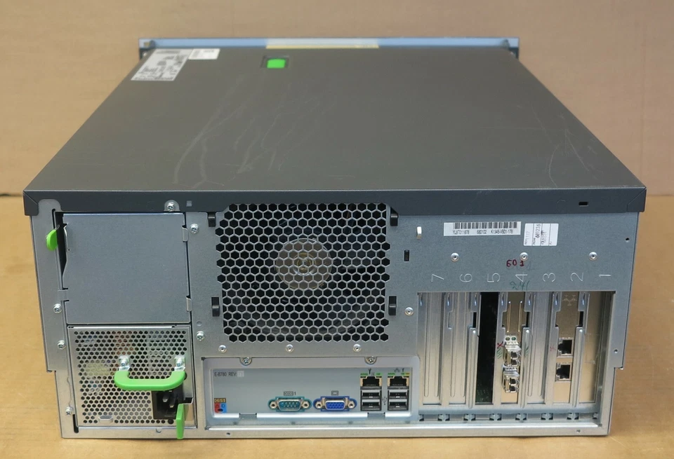 Fujitsu Primergy TX200 S6 1x E5620 2,4GHz 8GB Ram 4x 3,5" SATA RAID Server 5HE - Bild 4 von 4