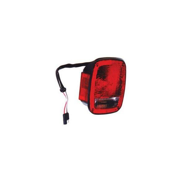 Feu arrière droit noir pour Jeep CJ7 et CJ8 modèles 1981 à 1986