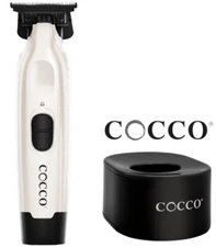 Cocco Veloce Pro White Digital Gap Cordless Trimmer with Stand - BRAND NEW
