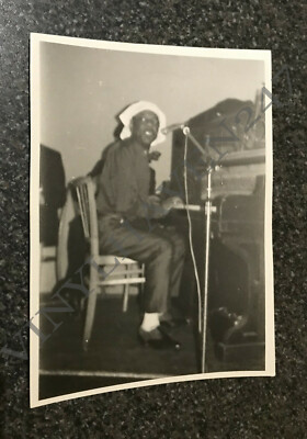 CHAMPION JACK DUPREE/KEITH SMITH'S CLIMAX BAND-ORIG PHOTOGRAPH #3-UK 1964 B&W