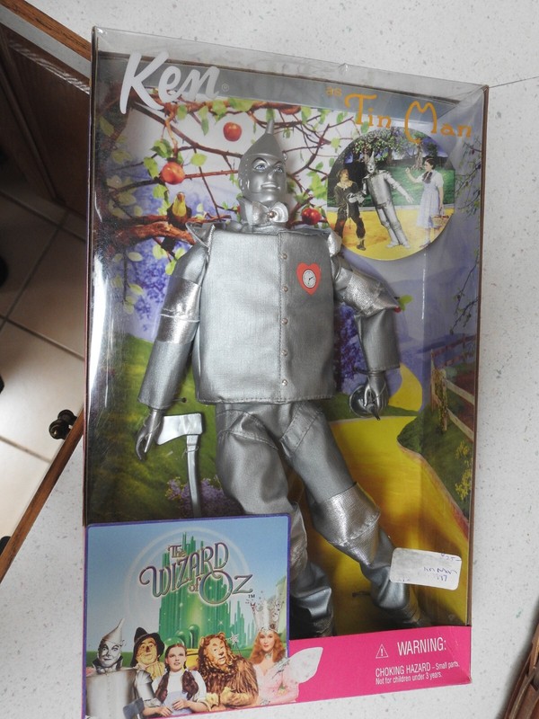 1999 Mattel Ken as The Tin Man Wizard of Oz 25815 NRFB