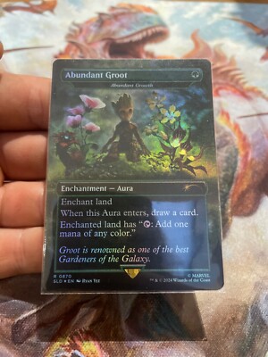 Abundant Groot Foil Secret Lair Rare Pull