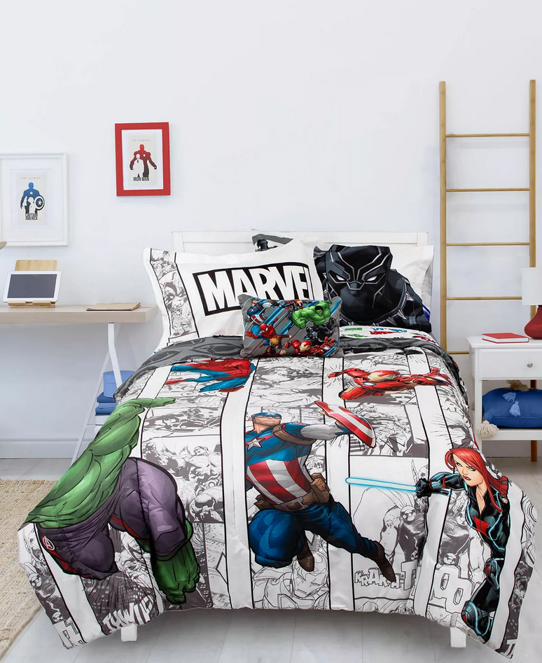 Marvel's Avengers Twin, Full Queen Bed Sets Piece