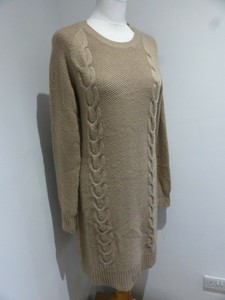 beige jumper dresses