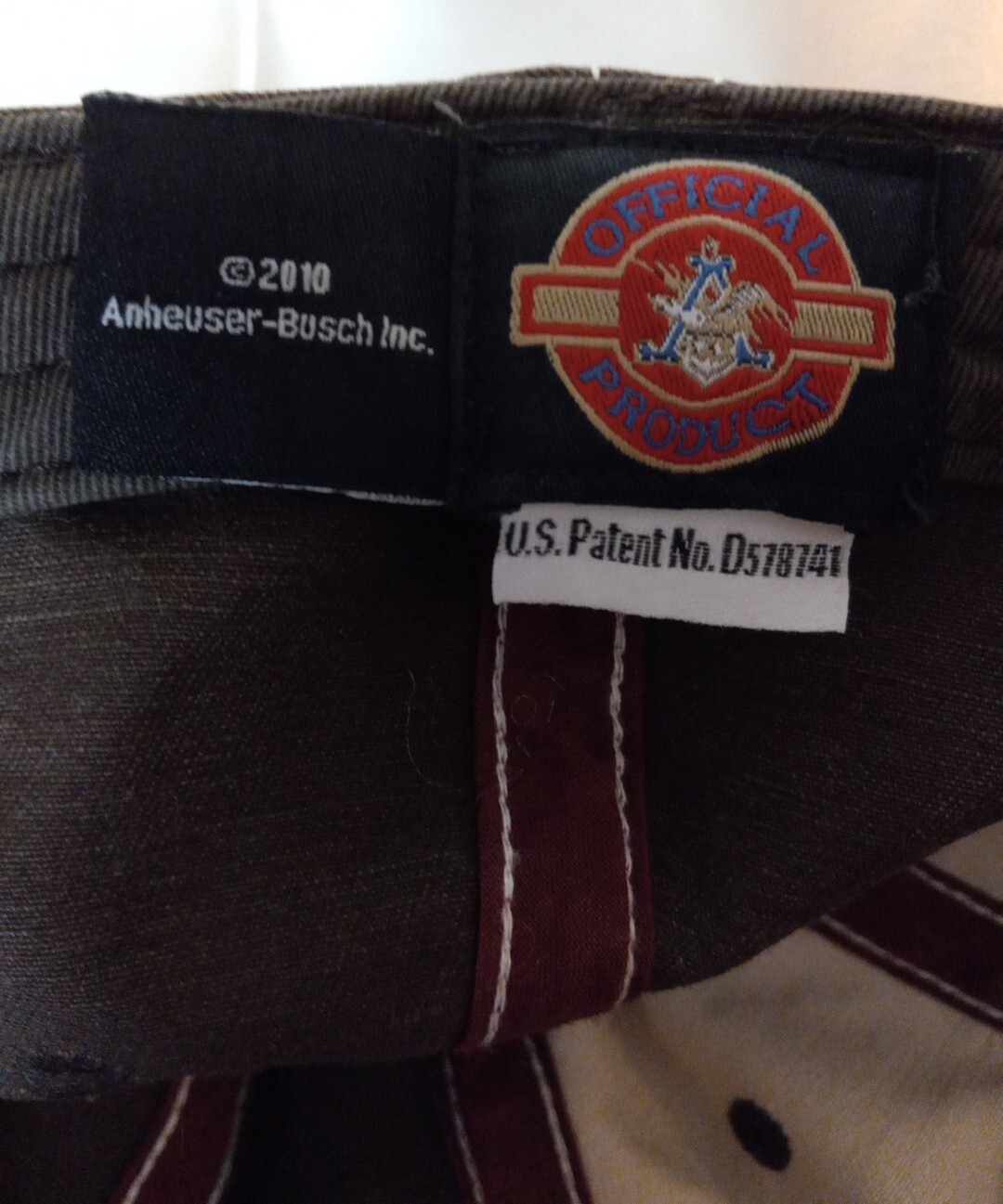 2010 BUDWEISER Patch Official Cap Baseball Hat WI… - image 11