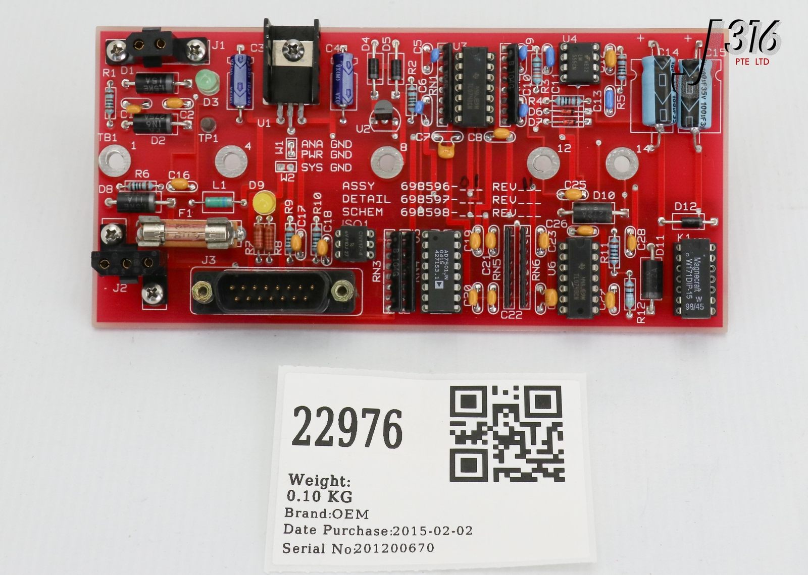 22976 OEM PCB ASSY 698596-01 | eBay