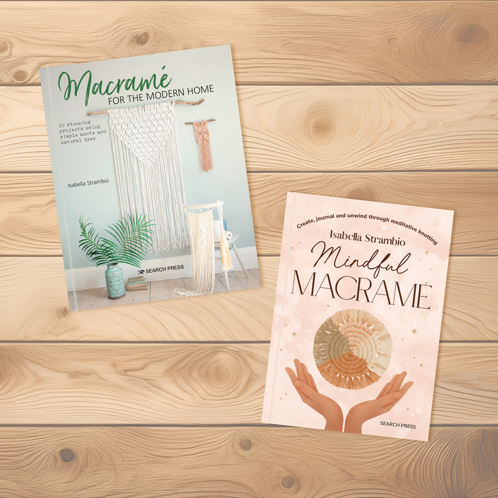 Essential ISABELLA STRAMBIO BOOKS Mindful Macrame & Macramé for the Modern Home