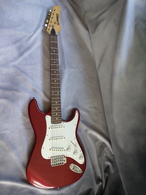 Slammer by Hamer Stratocaster Clone Electric Guitar Metallic Red