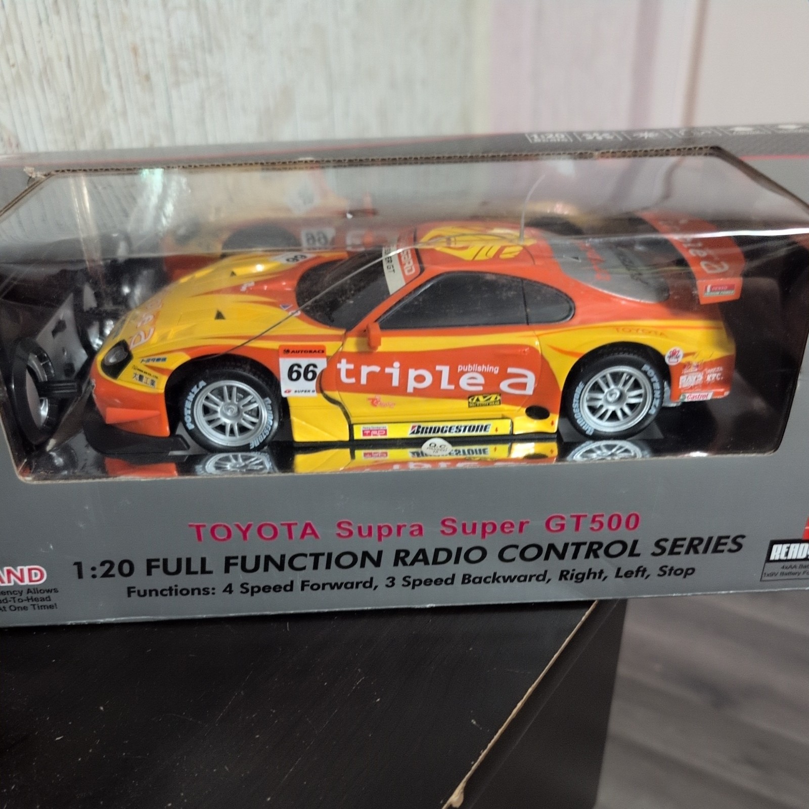 1:20 Die-Cast Toyota Supra Super GT500 Radio Control by MjXR/C Technic New NIB