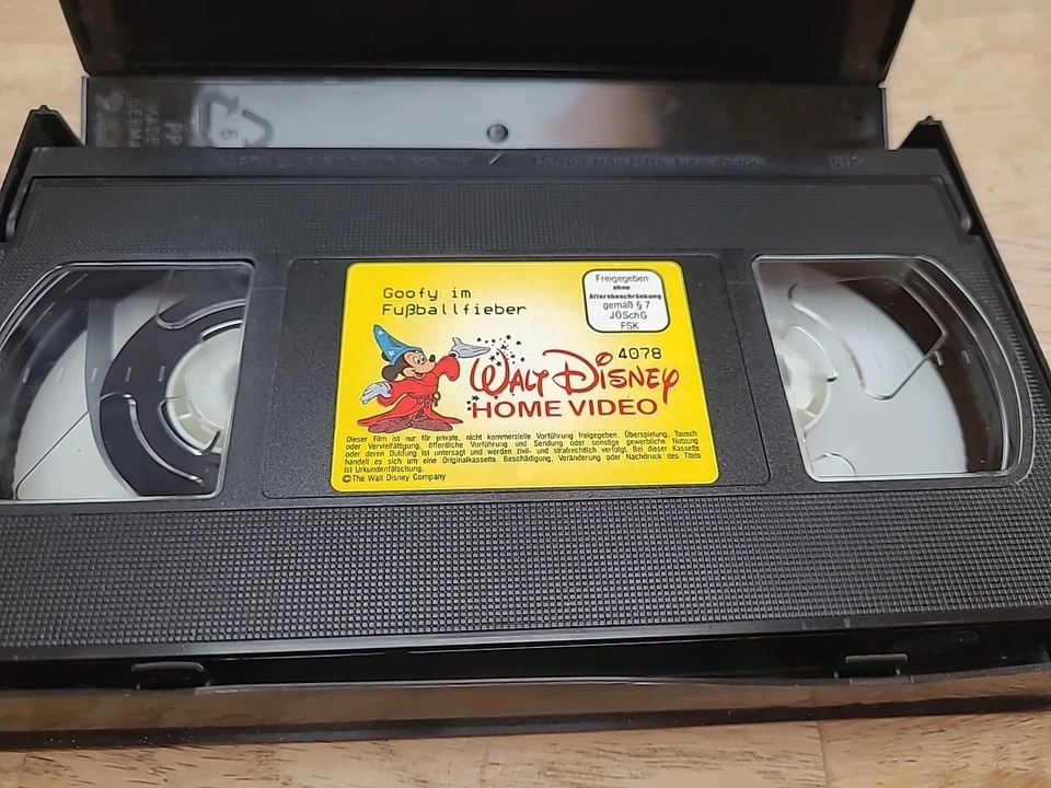 Walt  Disney Video Originale Cassette Goofy Im Fußballfieber (2) - Bild 3 von 3