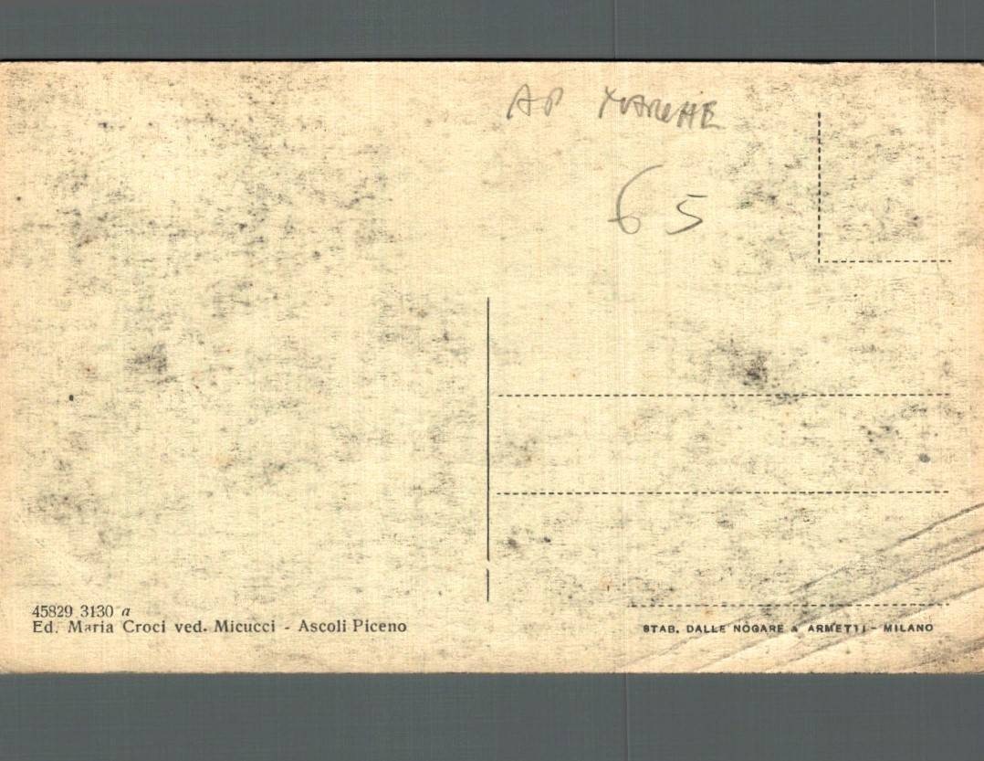 Ascoli Piceno the baptism F. small not shipped