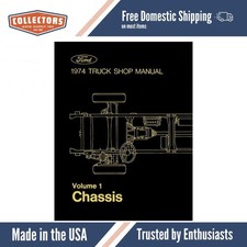 1974 Ford Truck Shop Manual 5 Volumes
