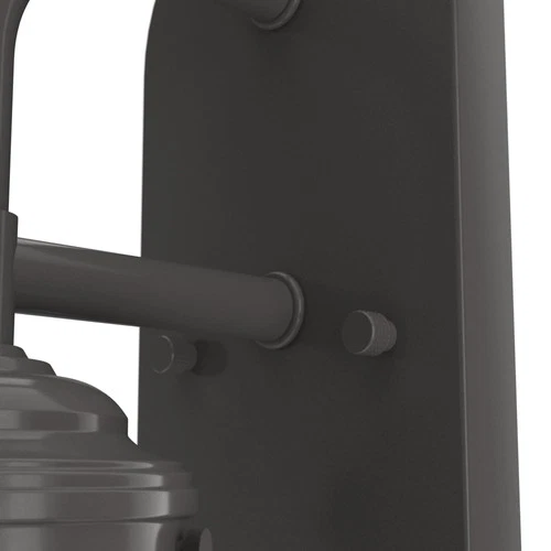 Noble Bronze One Light Wall Sconce from the Starklake Collection - Picture 3 of 3