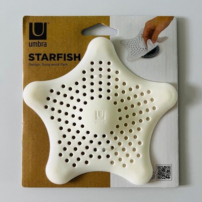 UMBRA White Starfish Hair Catcher