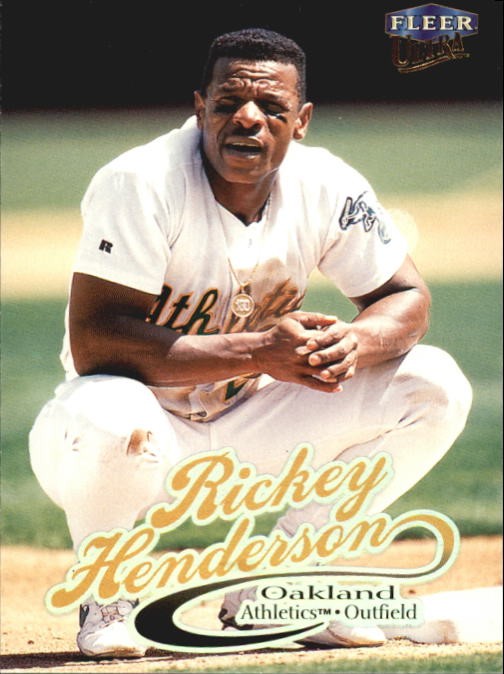 1999 Ultra #170 Rickey Henderson - BB