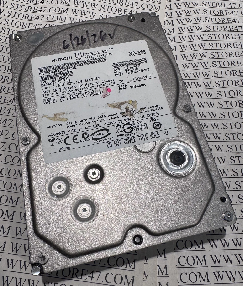 Hitachi 1 TB Internal Hard Disk Drives for sale | eBay