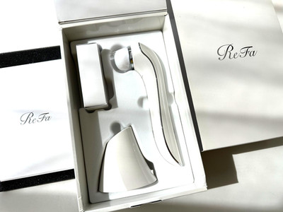 NEW ReFa CLEAR White 3D Sonic Ion Facial Pore Cleansing Brush Tool Made in Japan