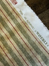 Waverly Stripe Upholstery Drapery Fabric "Pisa" 54" wide 1 Yard