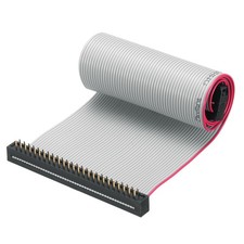 IDC Wire Flat Ribbon Cable FC/FD Connector A-type 50Pins 0.3Meters Long