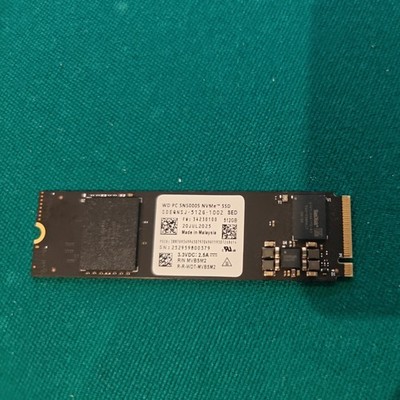 Western Digital (Sandisk) 512GB SSD 22x80 SN5000S Gen4x4 SDEQNSJ-512G-1002