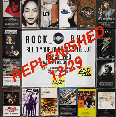 #ad ALL GREATEST HITS BUILD YOUR LOT CASSETTE TAPES BUY $25 GET FREE SHIPPING 80S $12.00