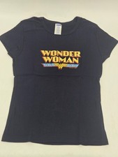 Vintage WONDER WOMAN T SHIRT BLACK DC COMICS CHANGES Made In USA VTG 2002 Sz M