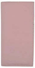 Basic PU Leather Checkbook Covers Light Pink