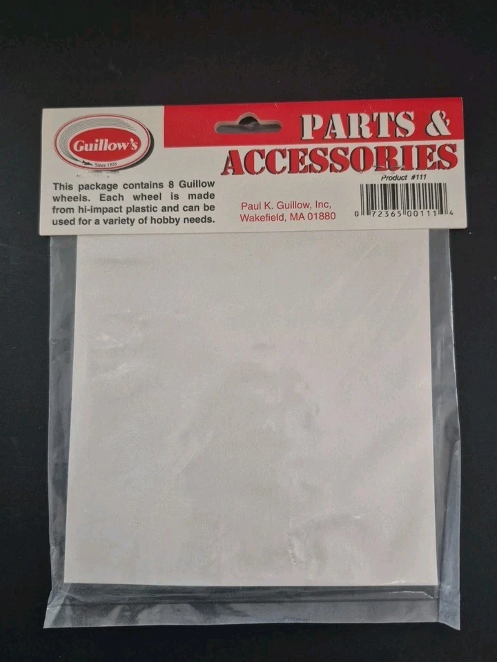 14 paquetes de ruedas ligeras Guillows #111 de 3/4 pulgadas (112 en total) Foto 4 de 4