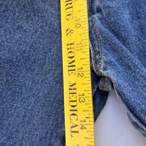 Basic Editions Straight Denim Jeans Men's 38Wx30L Blue Cotton 5 Pockets - 第 9/18 張圖片