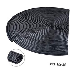 Car Door Protector Edge Guards U Shape Car Edge Trim Rubber Seal Fit 65Ft 20M 