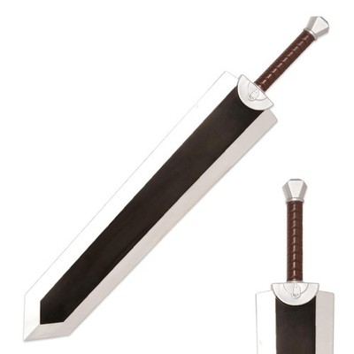 40'' Anime Berserk Guts Sword PU Material Dragon Slayer Great Foam Sword,for C...