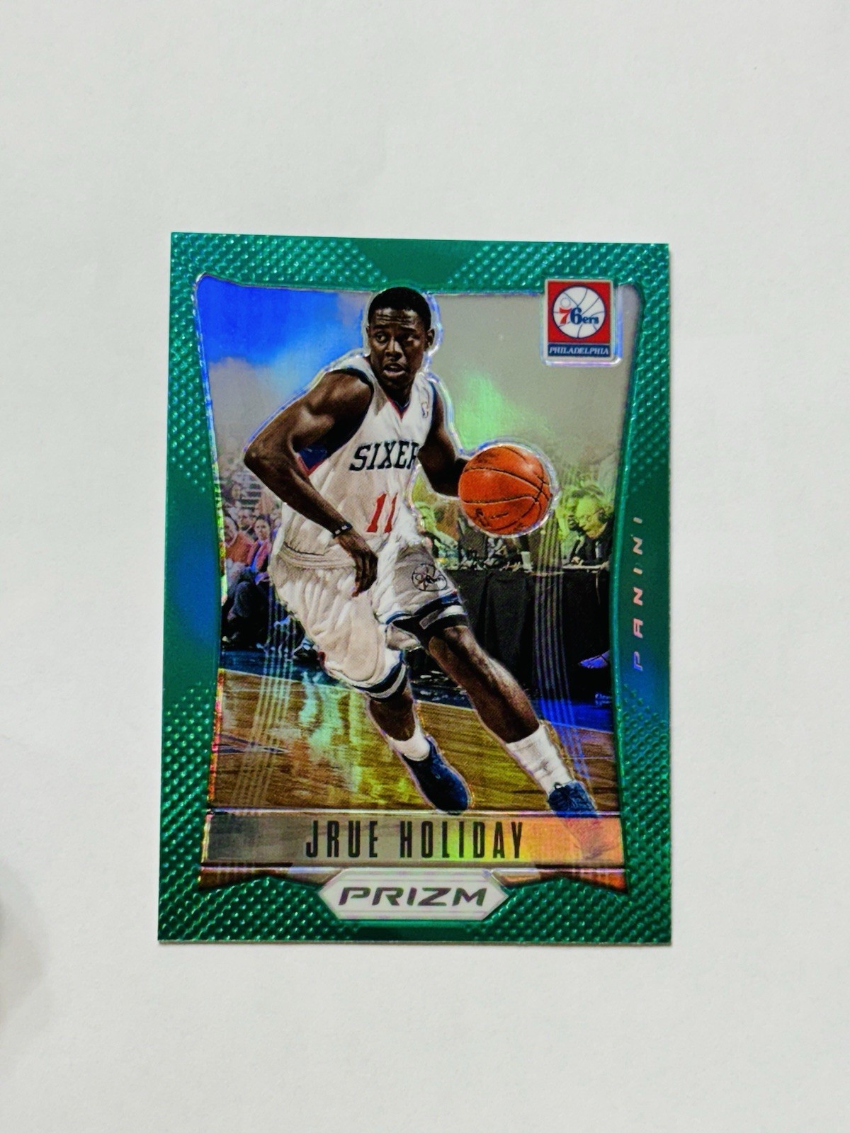 2012-13 Panini Prizm - Jrue Holiday #3 Green Prizm