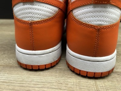 Nike Dunk High Retro Syracuse Orange Blaze Shoes Men's Size 9 | eBay