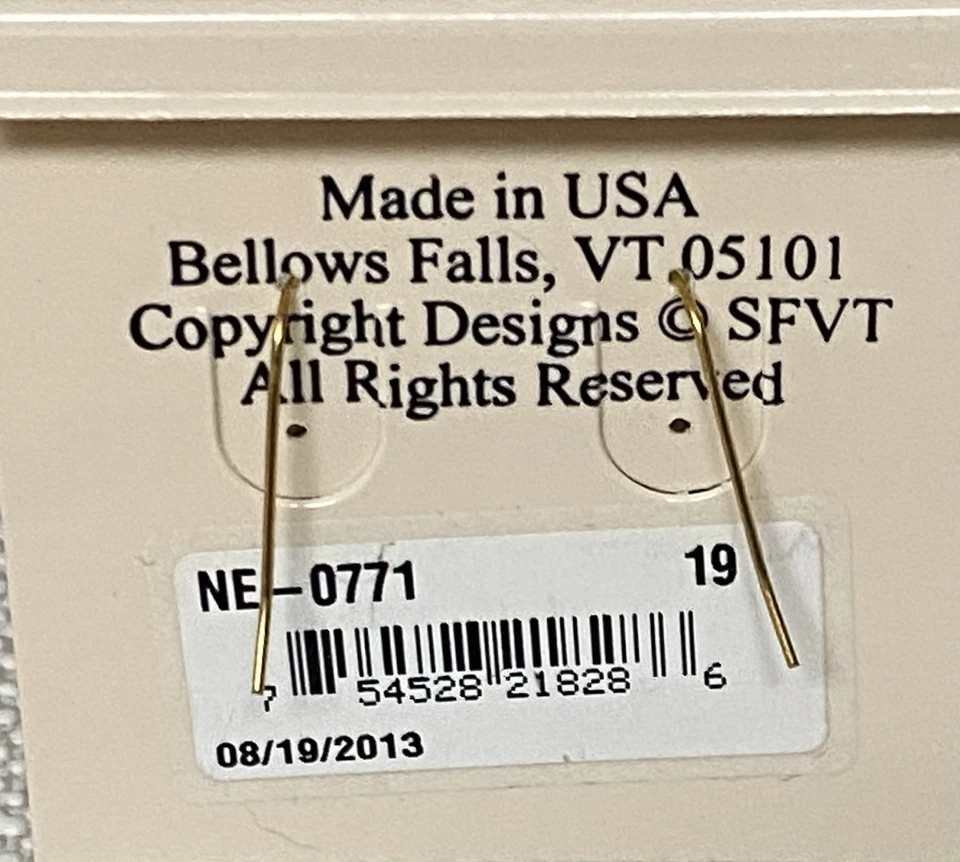 New Silver Forest Mother Of Pearl Earrings Copper Tones 18K On Surgical Steel - Image 3 of 3