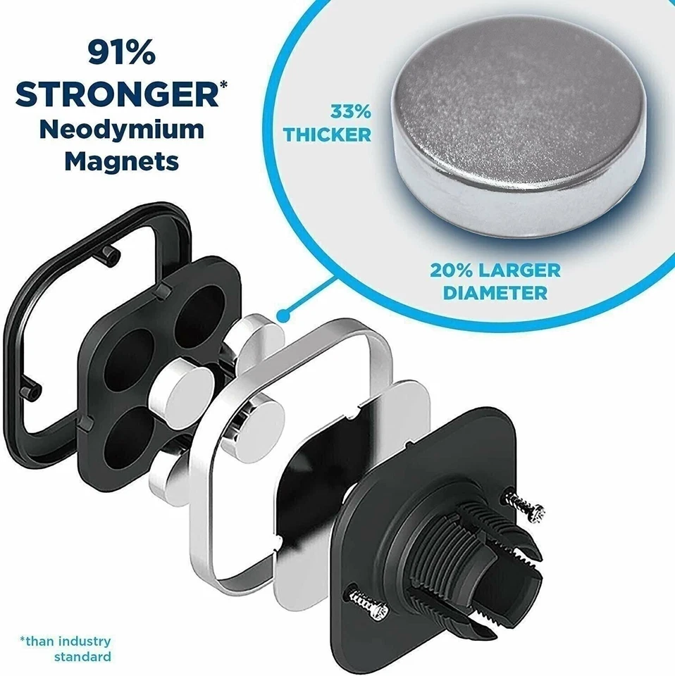 Tech Armor Universal Magnetic CD Slot Car Mount, One Touch Quick Snap, for... - Image 4 of 4