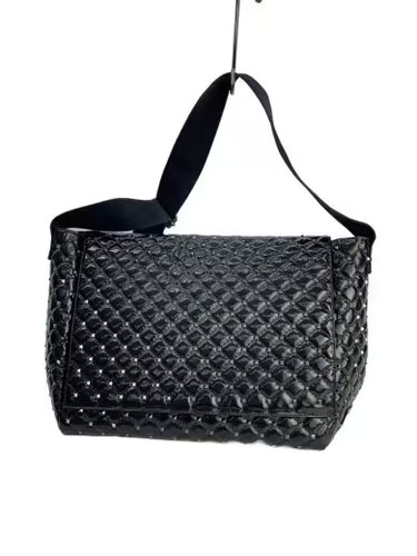 VALENTINO GARAVANI/Crossbody Bag/Leather/BLK/Solid Color/Studs