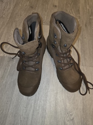 Haix British Army Boots Desert Combat High Liability Male Size 9 - Picture 2 of 7