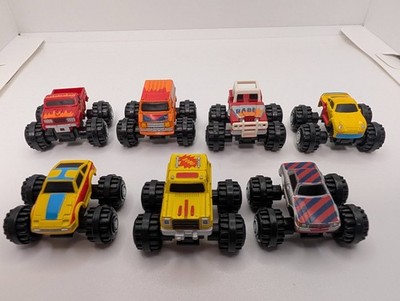 Lot of 7 1988 Funrise Monster Trucks