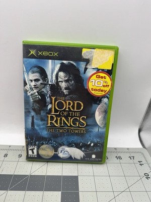 Lord of the Rings: The Two Towers (Original Microsoft￼ Xbox, 2002) Complete 