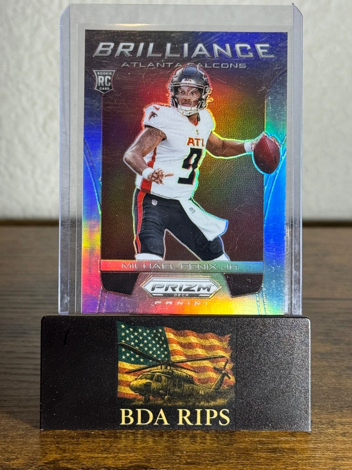 Michael Penix Panini Prizm Deca Brilliance #1 Silver