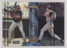 1999 Finest Double Feature Refractor Left Albert Belle Cal Ripken Jr HOF 3c7