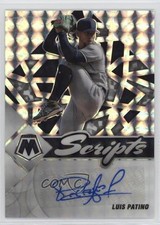 2022 Panini Mosaic Scripts Mosaic Prizm Luis Patino #SC-LP Auto 14xt