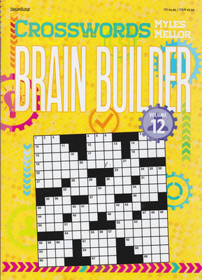 Brand New Crosswords Brain Builder Myles Mellor Volume 12