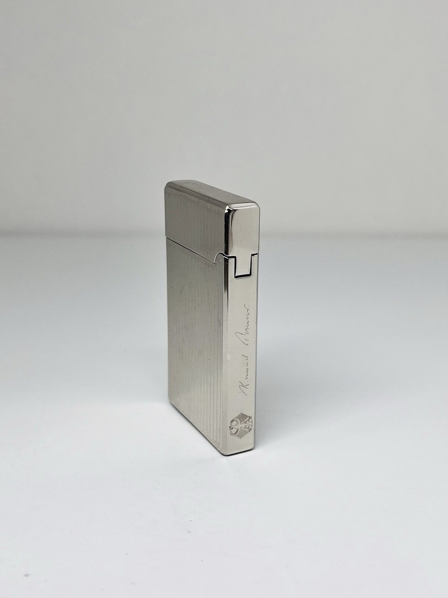 Kingstar Deluxe Vintage Silver Plated Lighter Germany Collectible