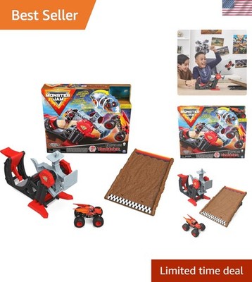 Creative Bakugan Dragonoid Stunt Dial Playset with 1:64 Scale Die-Cast Truck