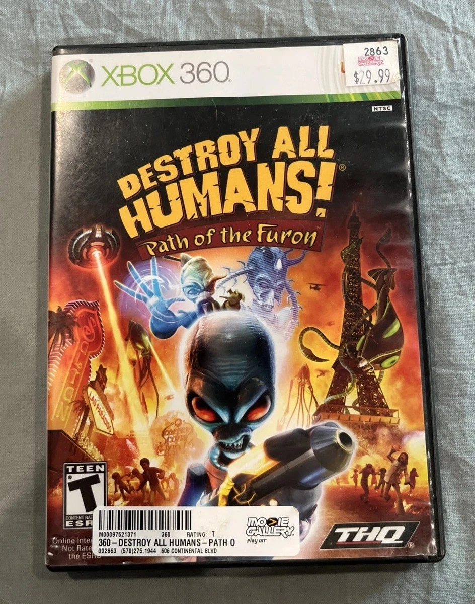Destroy All Humans! Path of the Furon Video Games for sale | eBay