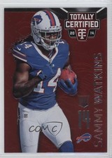 2014 Panini Totally Certified Platinum Red 55/100 Sammy Watkins #163 0c3