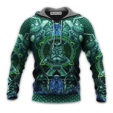 Viking See You In Valhalla 3D Hoodie - Xmas Gift, Soft  Stylish Pullover