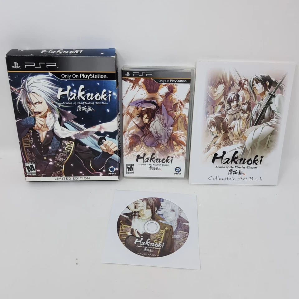 Hakuoki: Demon of the Fleeting Blossom - Limited Edition (Sony PSP) CIB Complete - Image 2 of 4