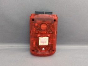 * Sega Dreamcast VMU Visual Memory Card Unit Red Official OEM HKT-7000 